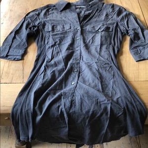 Long grey blouse/shirt